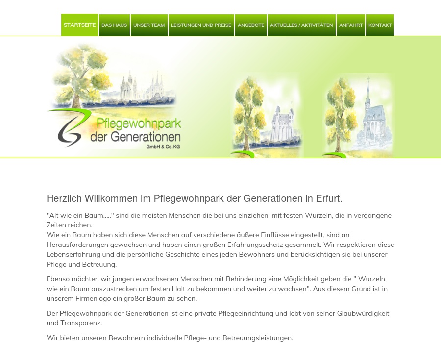 Pflegewohnpark der Generationen