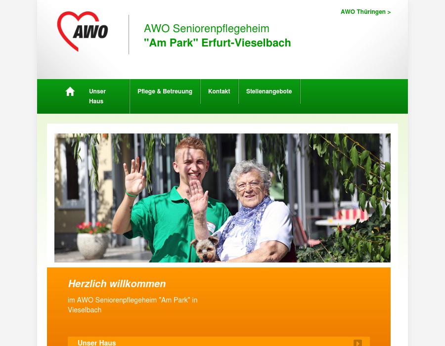 AWO Seniorenpflegeheim "Am Park" OT Vieselbach