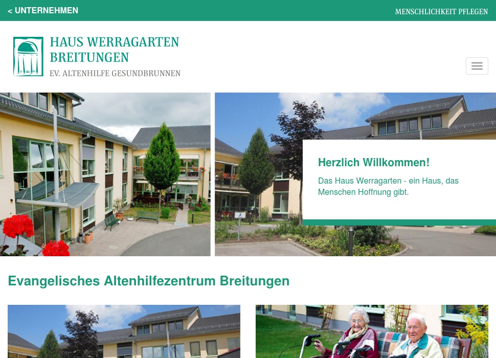 Ev. Altenhilfezentrum Breitungen Haus Werragarten