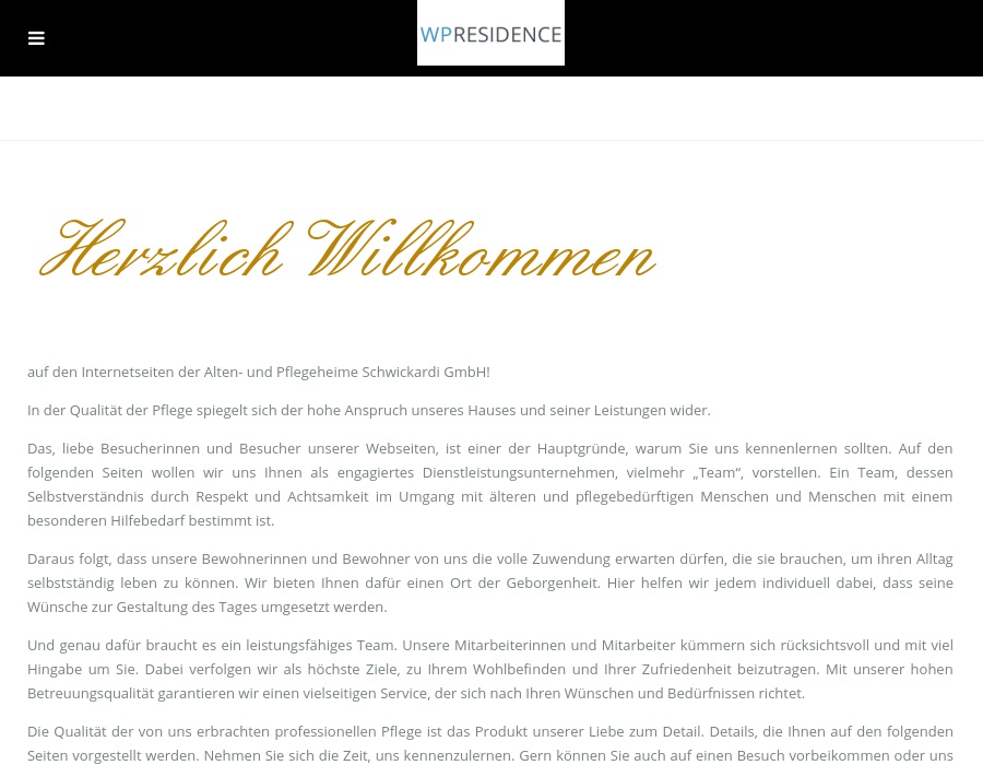 Seniorenpark &quot;Palais Dorndorf&quot; OT Dorndorf