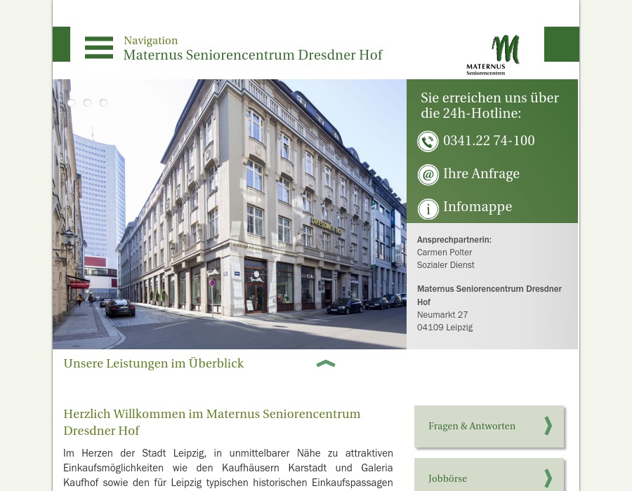 MATERNUS Senioren- und Pflegezentrum "Dresdner Hof"