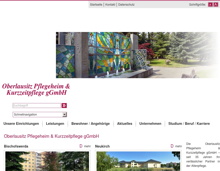 Seniorenwohnhaus "Am Belmsdorfer Berg", Kurzzeitpflege