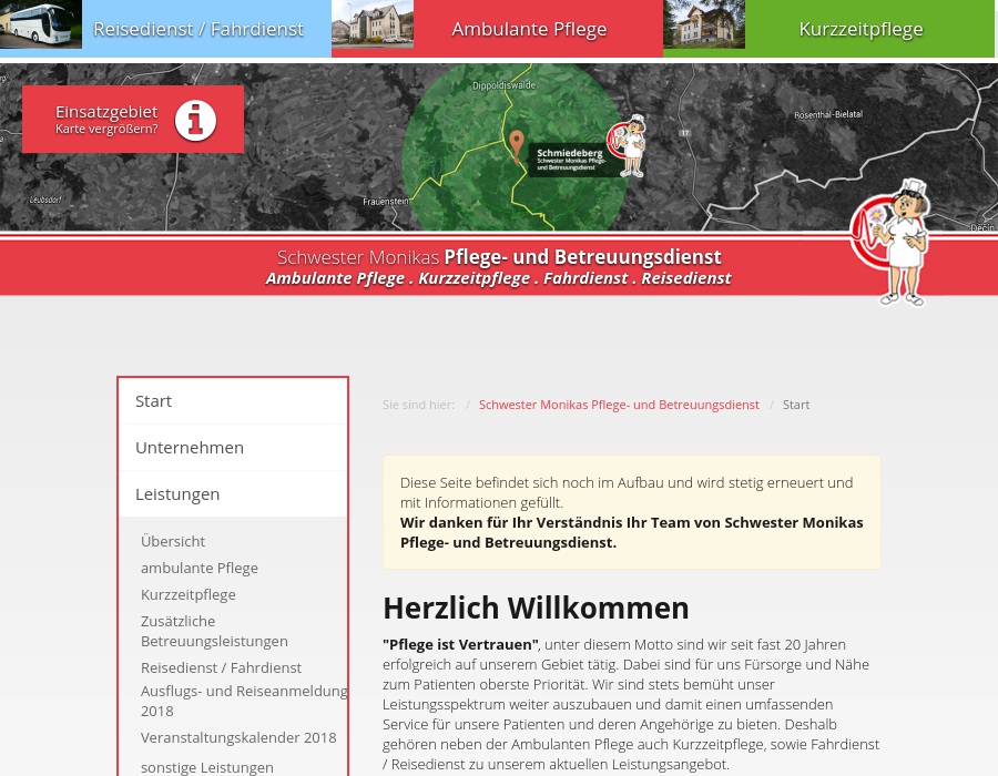 Schwester Monika`s Kurzzeitpflege "Pension Haus Esther"