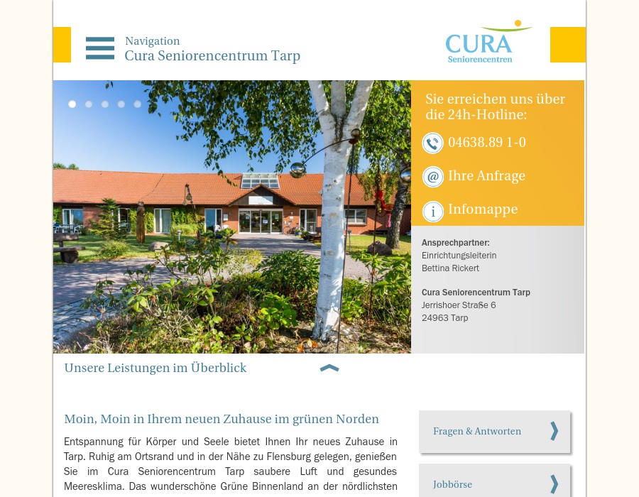 CURA Pflegecentrum Tarp GmbH