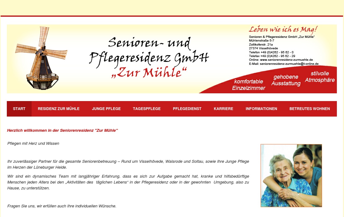 Senioren- und Pflegeresidenz GmbH "Zur Mühle"