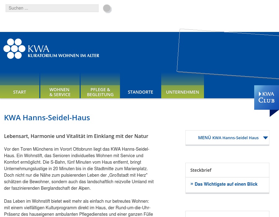 KWA Hanns-Seidel-Haus
