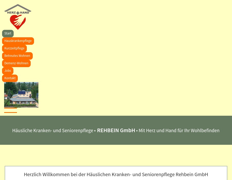 Herz + Hand Kurzzeitpflege