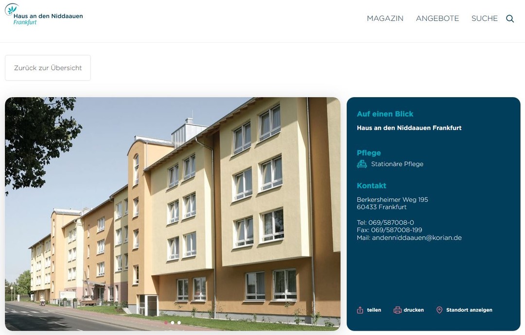 Haus An den Niddaauen