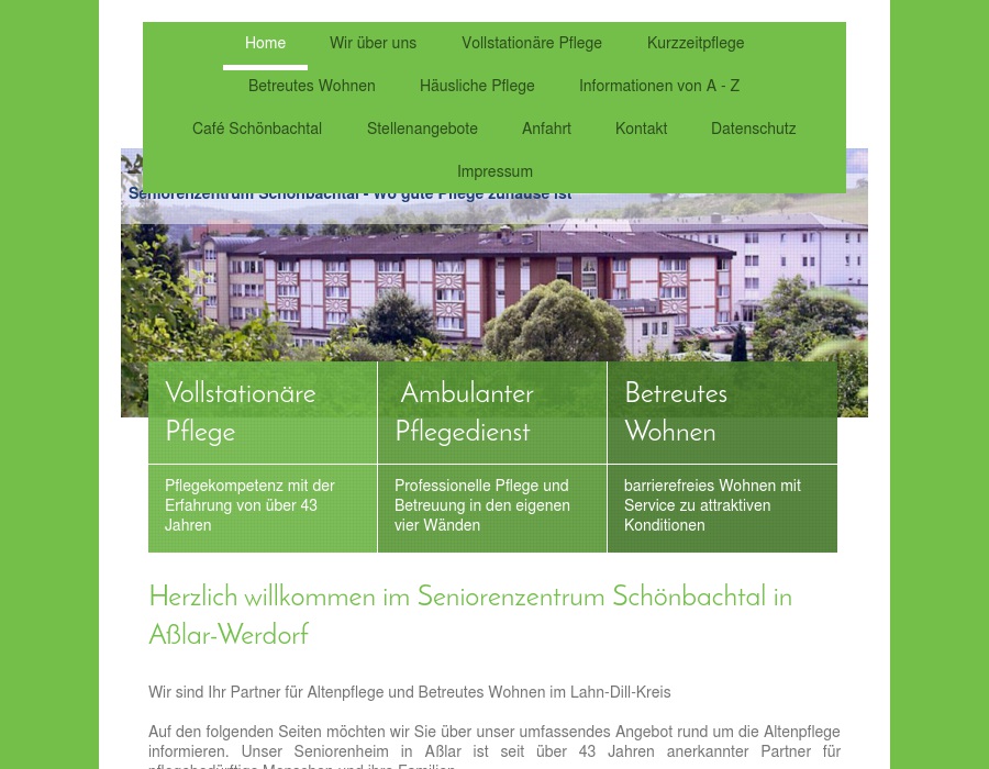 Zum Schönbachtal GmbH & Co. KG Seniorenzentrum