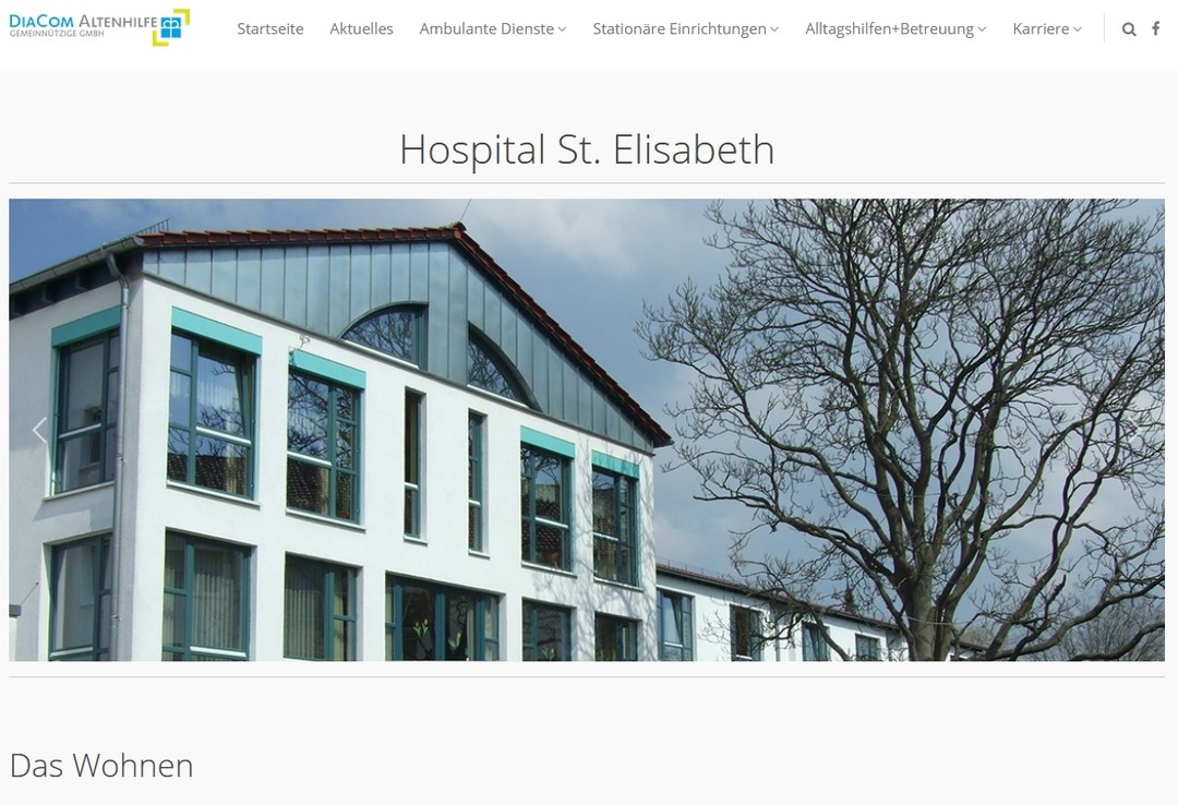 DiaCom Altenhilfe gGmbH Seniorenwohnheim Hospital St. Elisabeth