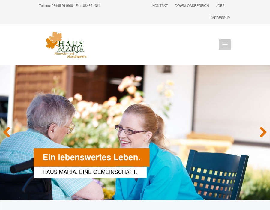 Haus Maria GmbH Alten- und Pflegeheim