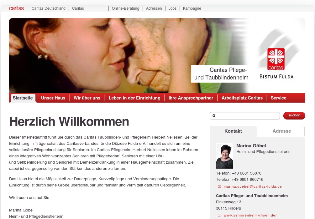 Caritas Wohnpflegeheim für Menschen mit Behinderungen St. Lucia