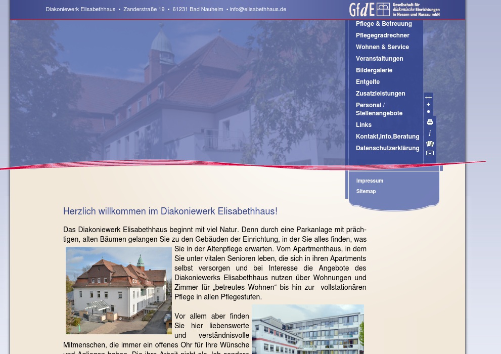 Diakoniewerk Elisabethhaus Alten- und Pflegeheim