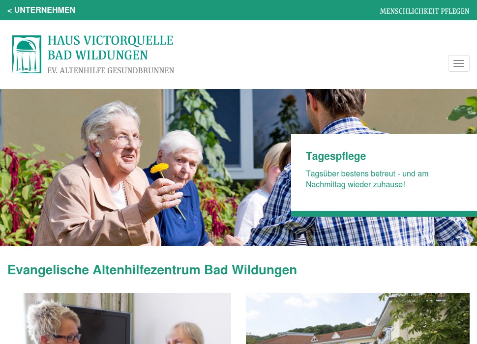 Evang. Altenhilfe Gesundbrunnen gGmbH Hofgeismar Victorquelle