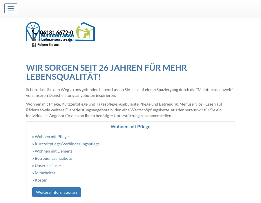 Pflegezentrum Steinheim "Mainterasse" GmbH