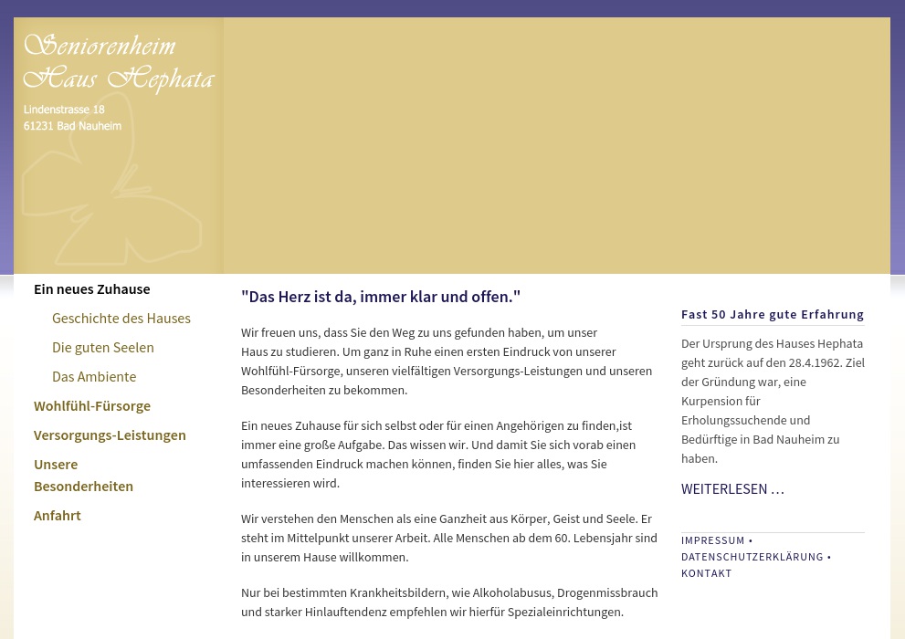Sozialwerk Hephata e.V. Alten- und Pflegeheim