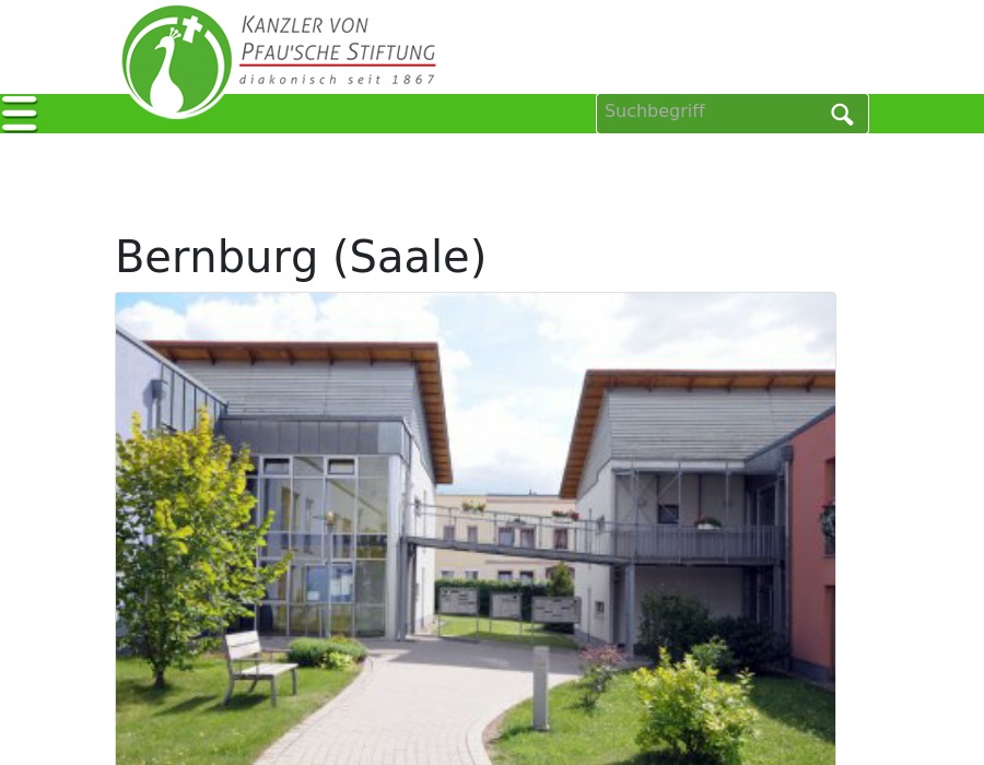 Kanzler von Pfau`sche Stiftung - Paulinestift, Tagespflege