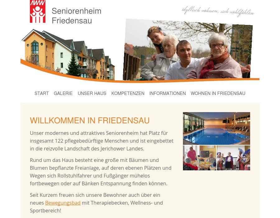 Advent Wohlfahrtswerk Seniorenheim Friedensau 