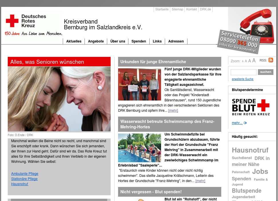 DRK gemeinnützige Service GmbH Güsten - Seniorenwohnpark -