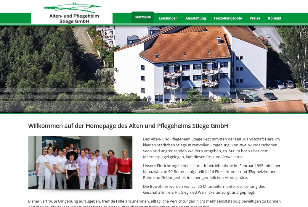 Alten- und Pflegeheim Stiege GmbH