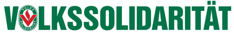 Logo: Volkssolidarität 1990 e.V. Halle (Saale) Senioren-Service-Zentrum Böllberg
