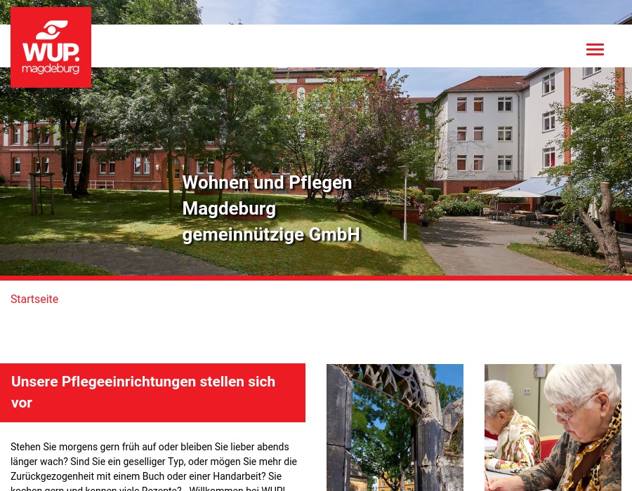 Wohnen und Pflege Magdeburg gemeinnützige GmbH Haus "Heideweg" 