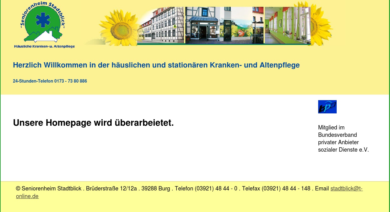 "Seniorenheim Stadtblick" Bianca Kuchel