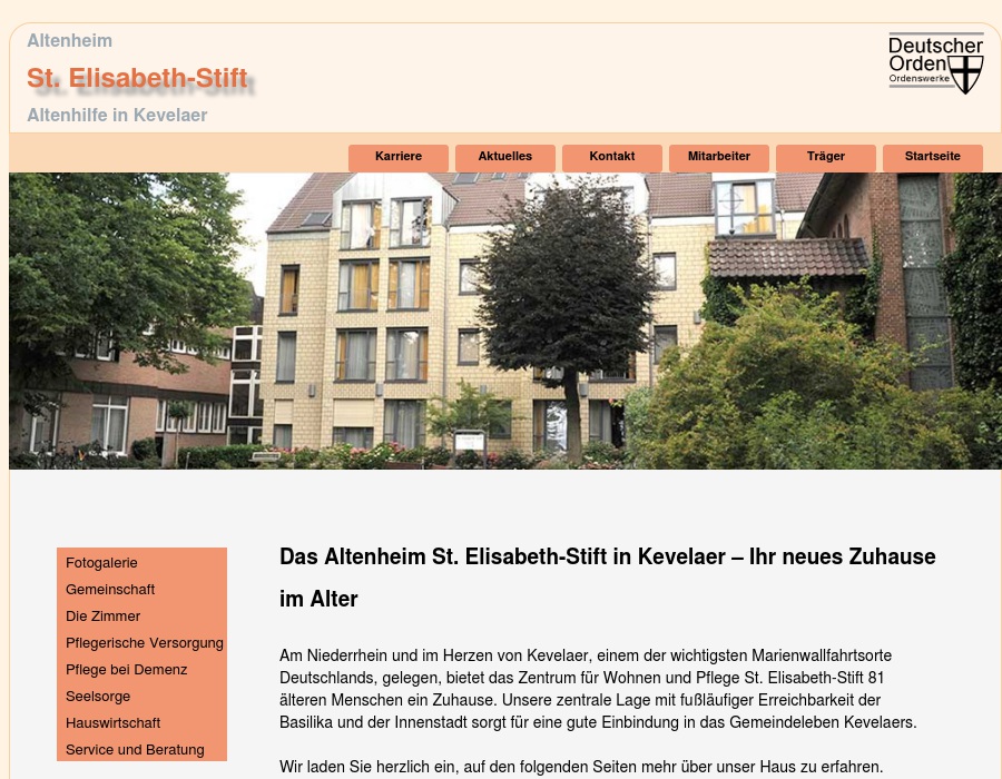 St. Elisabeth, Zentrum für Wohnen und Betreuung