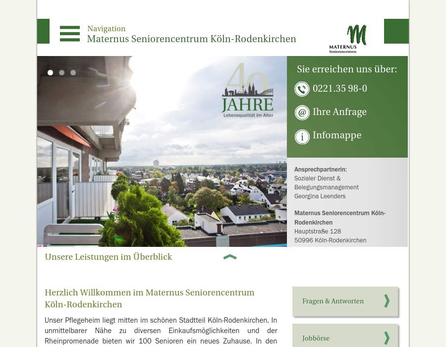 MATERNUS Seniorenwohnanlage Köln-Rodenkirchen GmbH