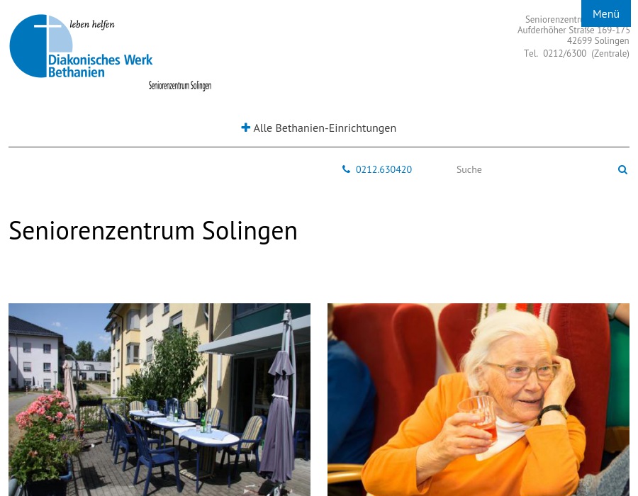 Diakonisches Werk Bethanien e.V.  - Haus Ahorn -