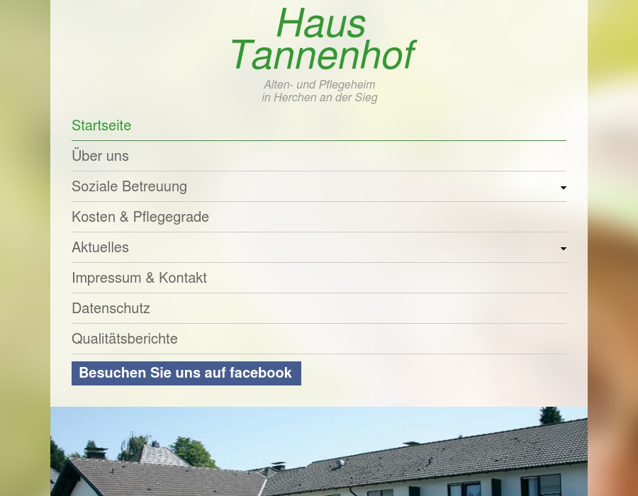 Haus Tannenhof Alten- und Pflegeheim
