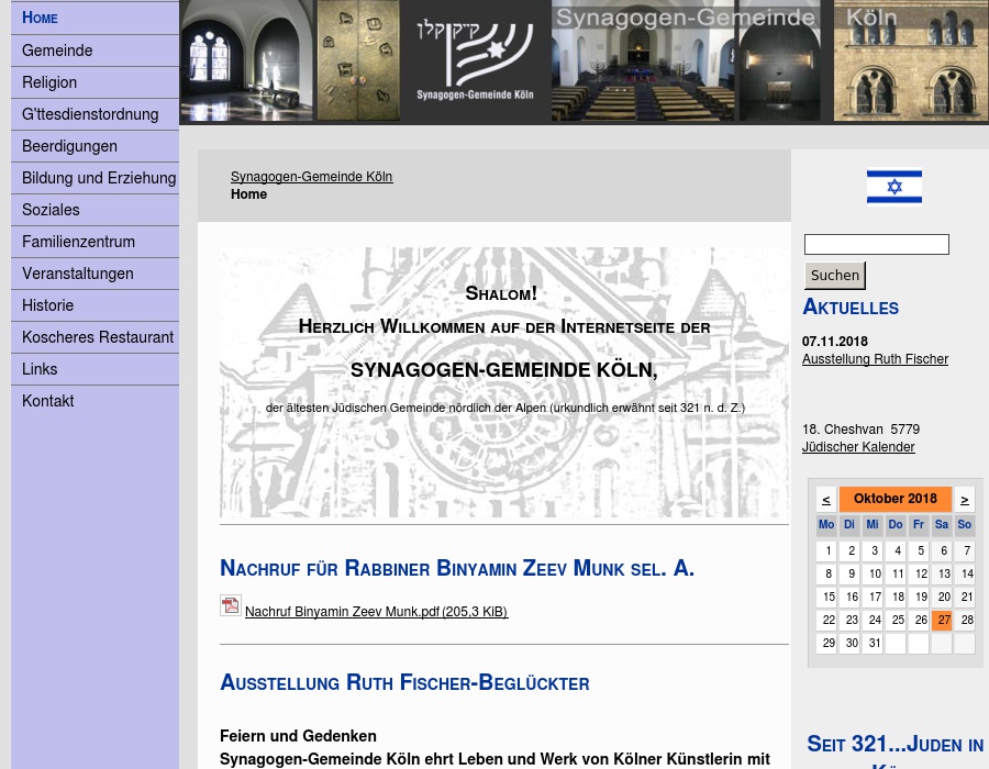 Elternheim der Synagogen- gemeinde Köln