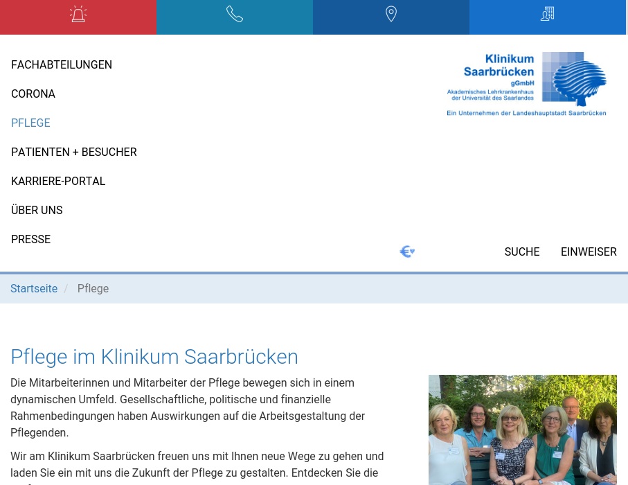 Saarbrücker Pflege Gemeinnützige Gesellschaft Mit Beschränkter Haftung ☎ Saarbrücker Pflege gemeinnützige Gesellschaft mit beschränkter