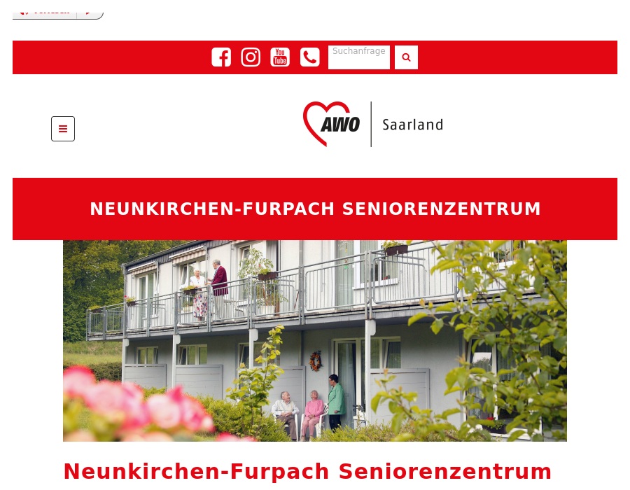 Arbeiterwohlfahrt LV Saarland e.V. Seniorenzentrum Furpach