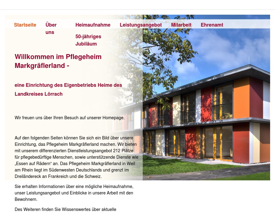 Pflegeheim Markgräflerland Station Garten