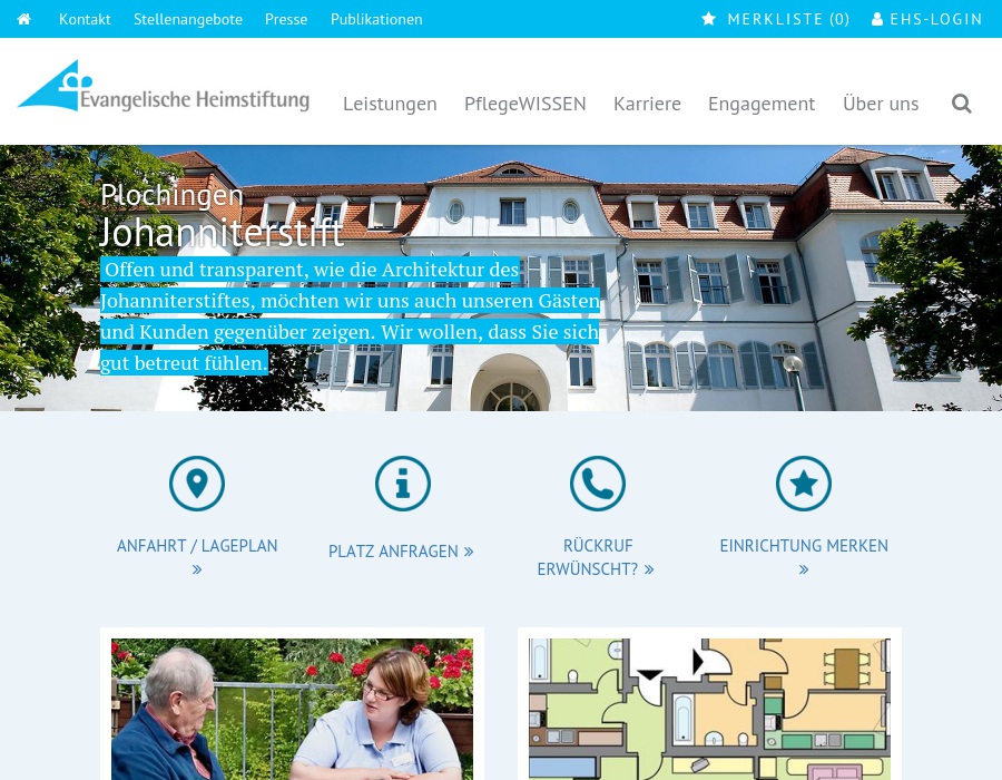 Evang. Heimstiftung GmbH Johanniterstift Alten- und Pflegeheim