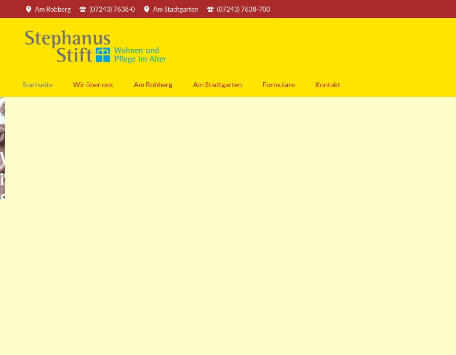 Stephanus-Stift Heim für alte Menschen