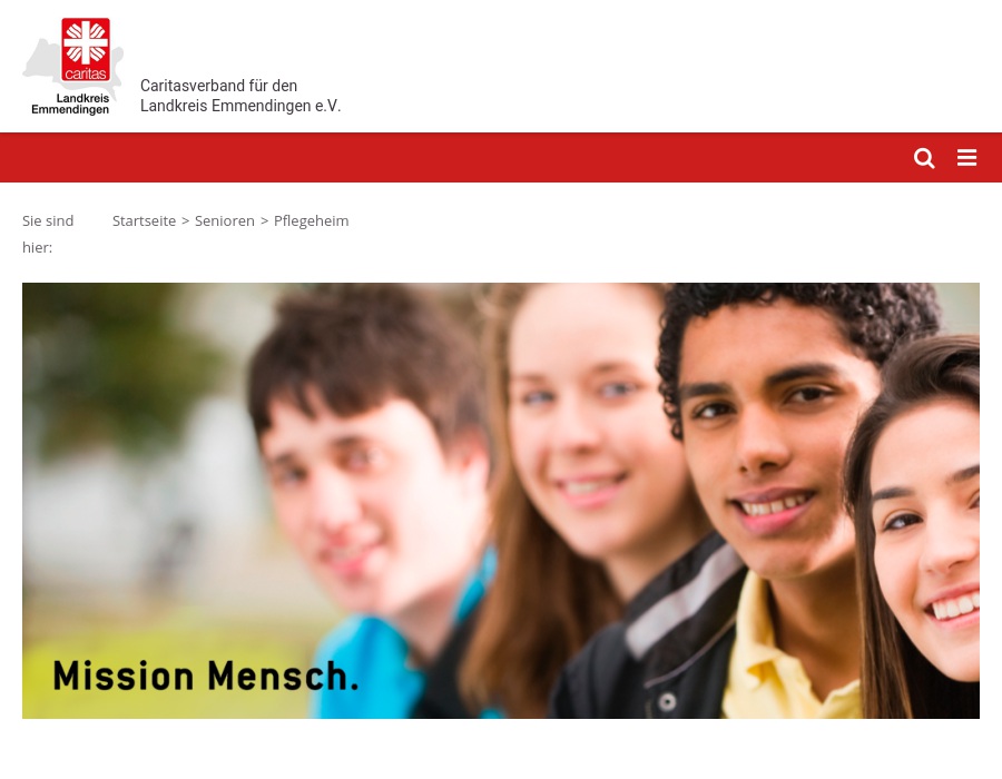 Caritasverband für den Landkreis Emmendingen e.V. Senioren-Zentrum Bürkle/Bleiche