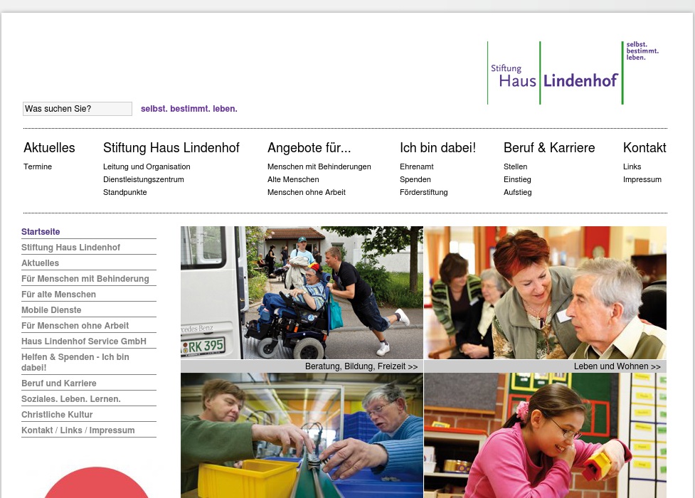 Stiftung Haus Lindenhof Schwäbisch Gmünd St. Markus Altenpflegeheim