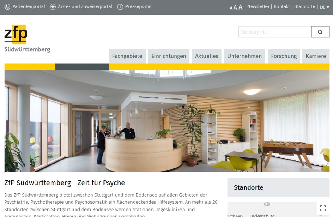 Zentrum für Psychiatrie Weissenau Pflegeheim