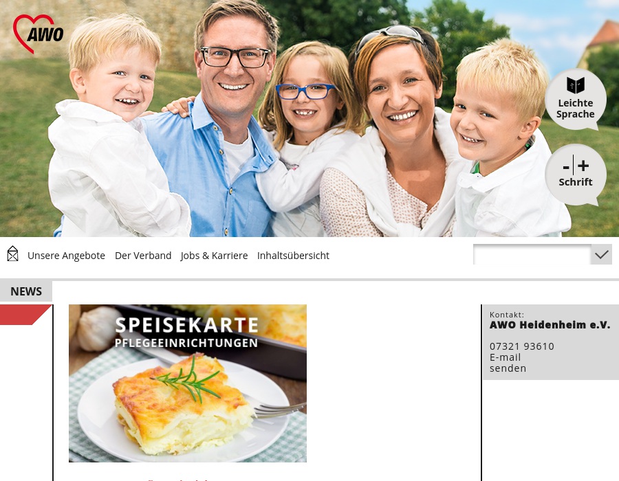 Arbeiterwohlfahrt KV Heidenheim e.V. Altenpflegeeinrichtung "Im Krone Garten"