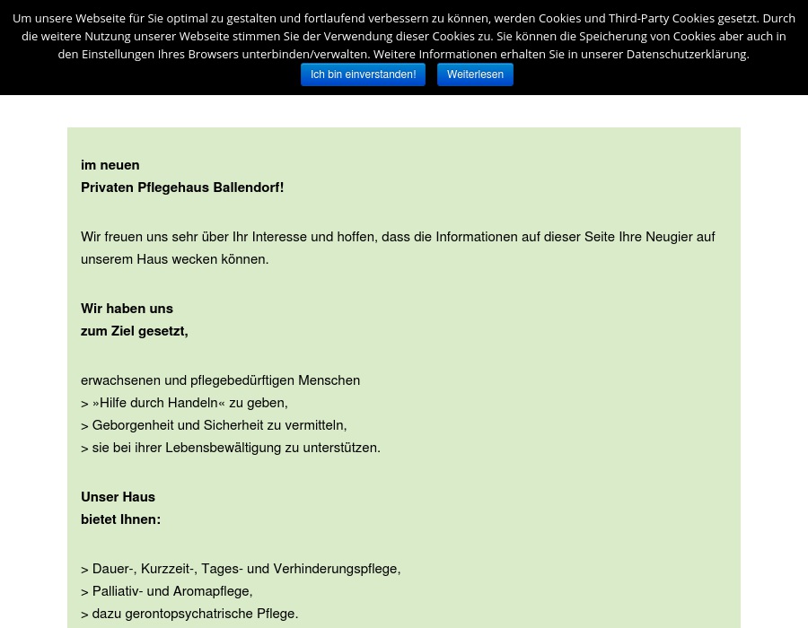 Privates Pflegehaus Ballendorf GmbH