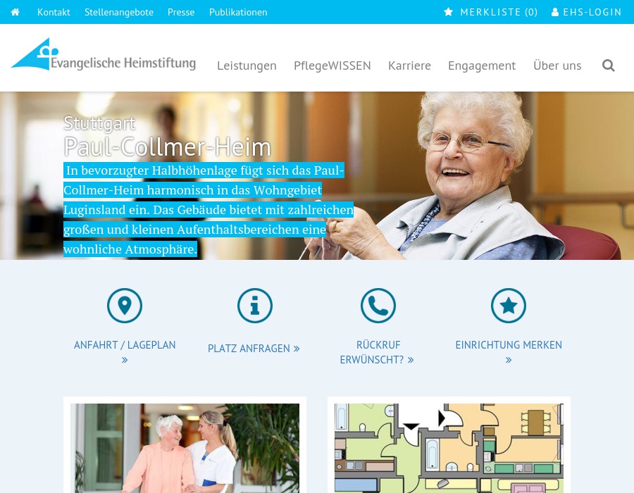Evang. Heimstiftung GmbH Paul-Collmer-Haus Pflegezentrum