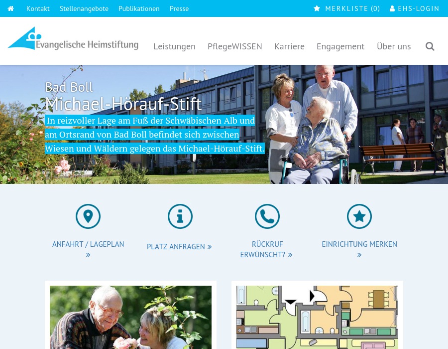 Evang. Heimstiftung GmbH Michael-Hörauf-Stift Alten- und Pflegeheim