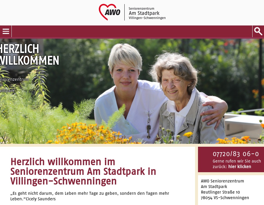 Arbeiterwohlfahrt Bezirksverband Baden e.V. Alten - und Pflegeheim