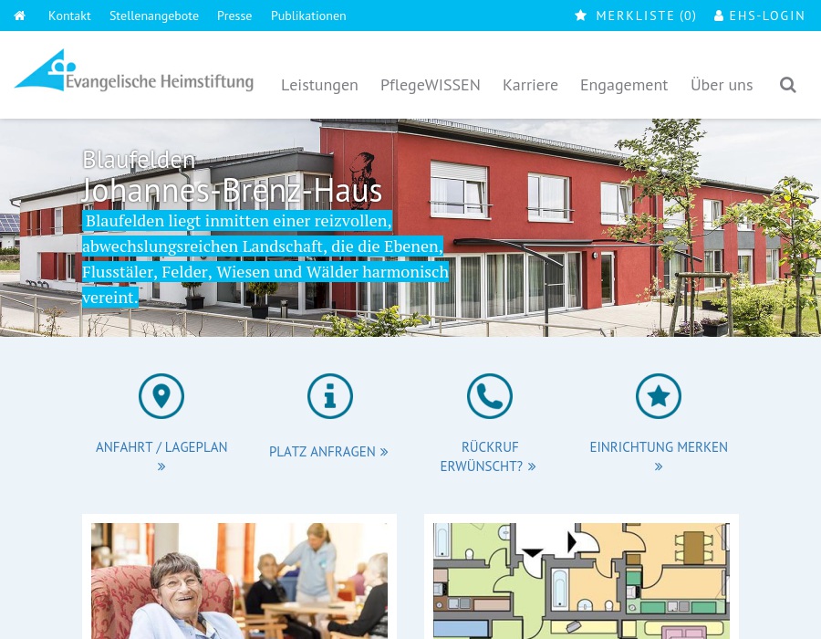 Evang. Heimstiftung GmbH Johannes-Brenz-Haus