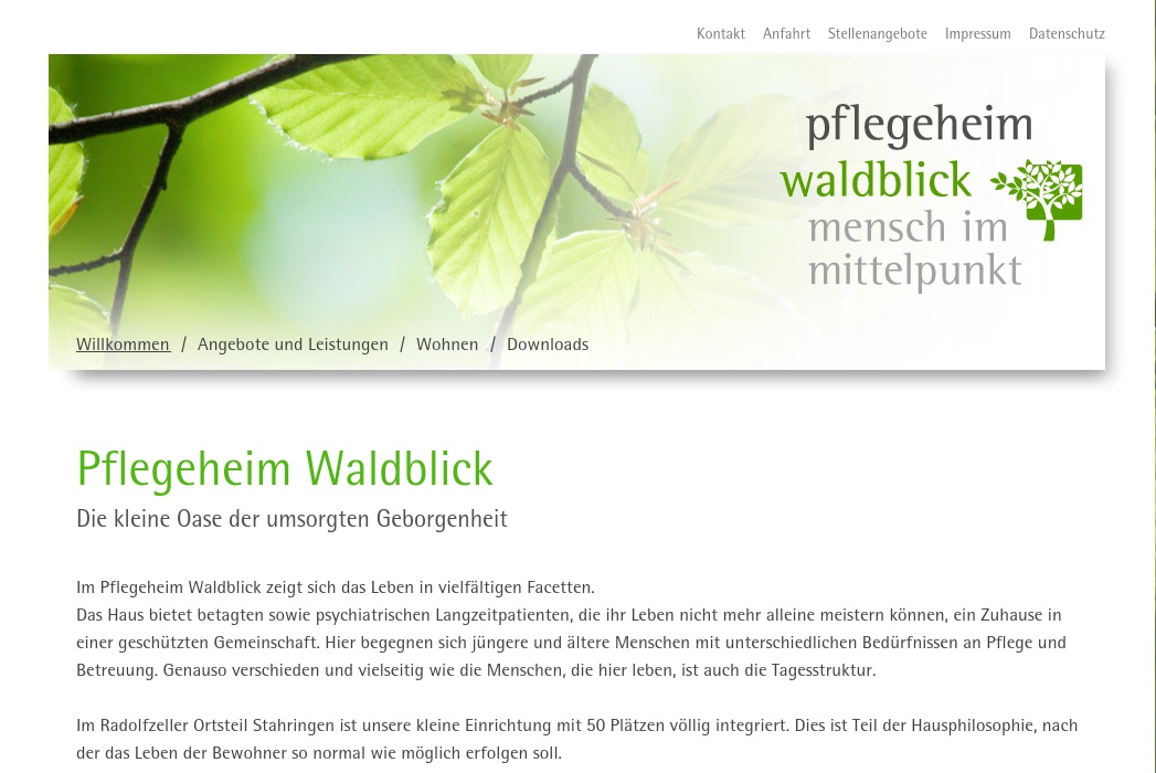 Pflegeheim Waldblick GmbH & Co. KG
