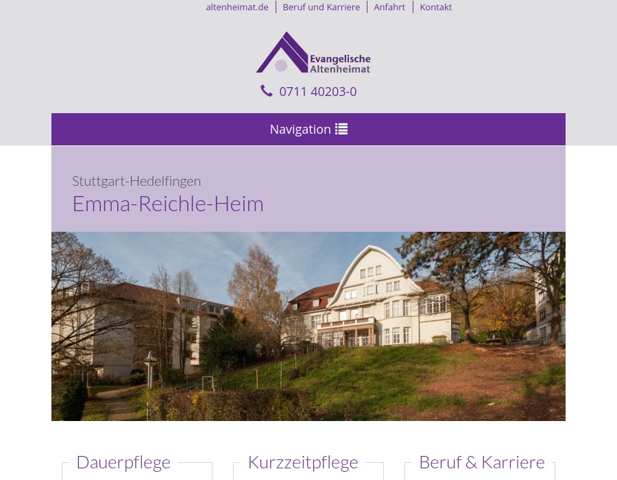 Evangelische Altenheimat Emma-Reichle-Heim