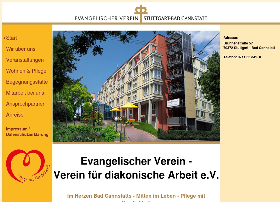 Evang. Verein für Diakonische Arbeit e.V. Alten- und Pflegeheim