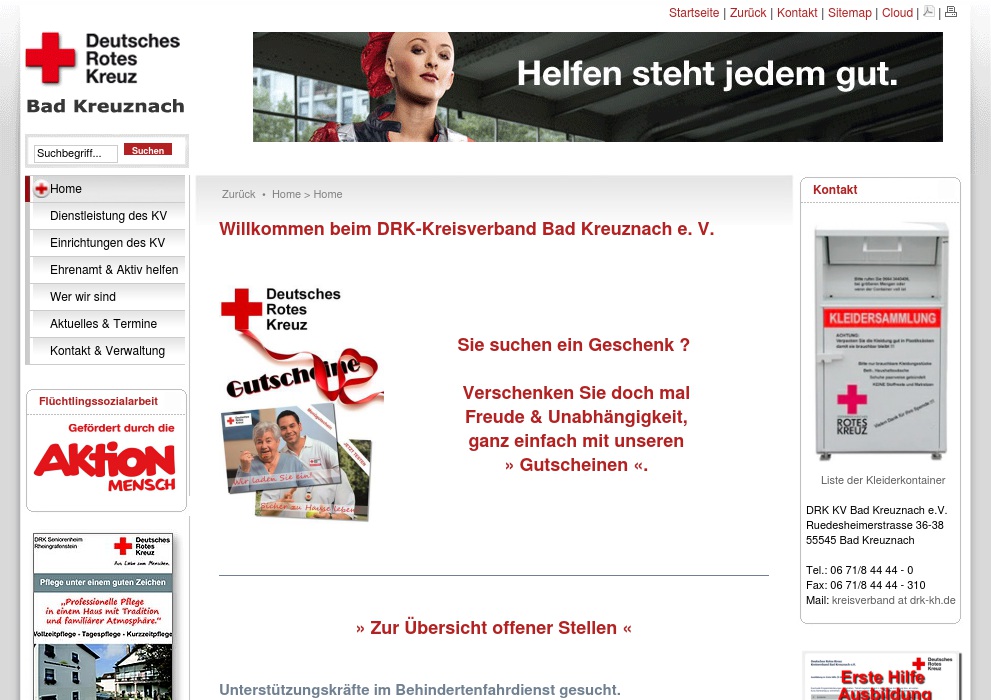 Deutsches Rotes Kreuz KV Bad Kreuznach Alten- und Pflegeheim Rheingrafenstein